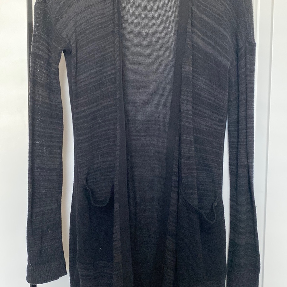 Calvin Klein long cardigan open front